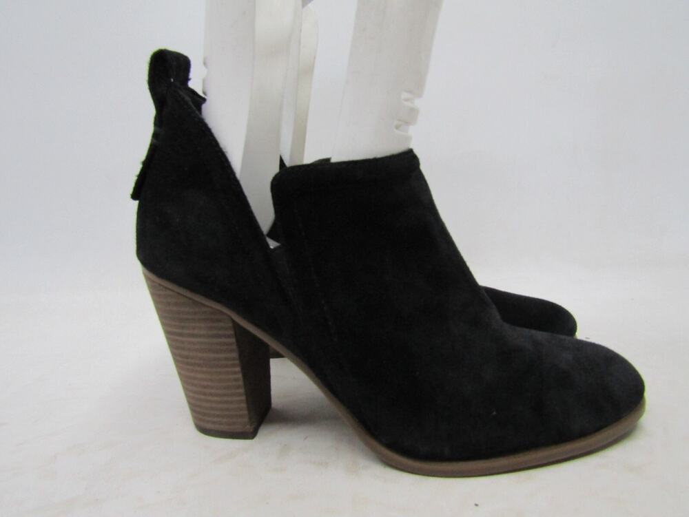 Vince Camuto Womens Size 9 M Black Suede Chelsea Ankle Fashion Boots Bootie